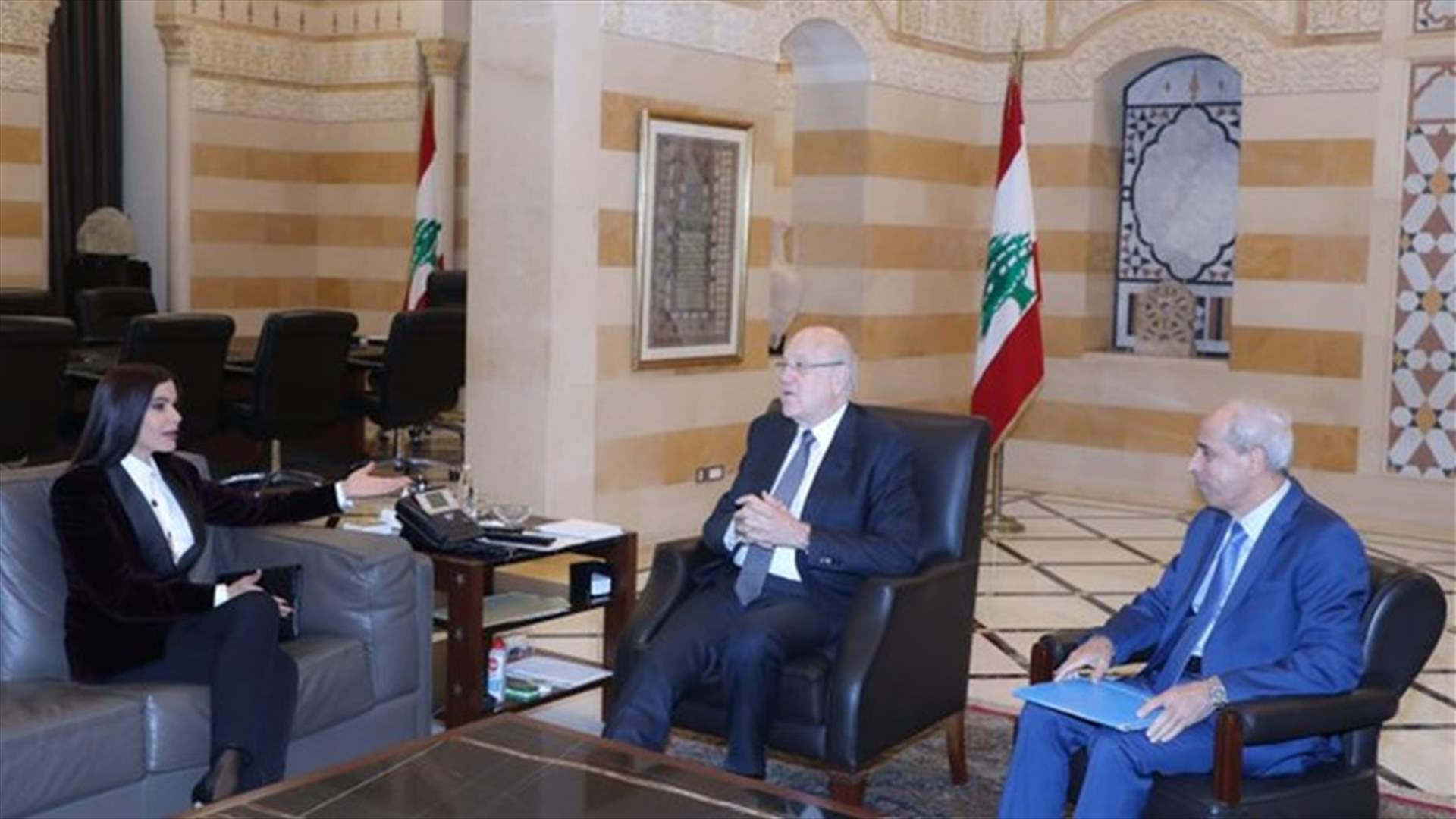 جعجع بعد لقاء مع ميقاتي: نريد ان نطلق موسم التزلج من بابه الواسع
