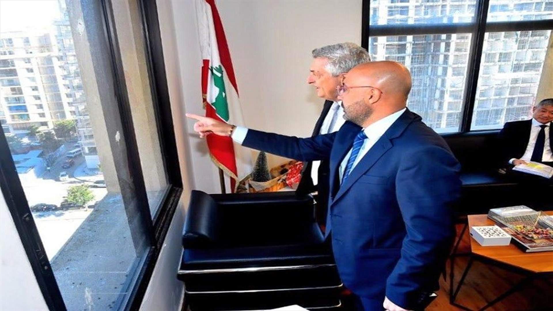 وزير البيئة التقى المفوض السامي للأمم المتحدة لشؤون اللاجئين... وهذا ما جرى عرضه