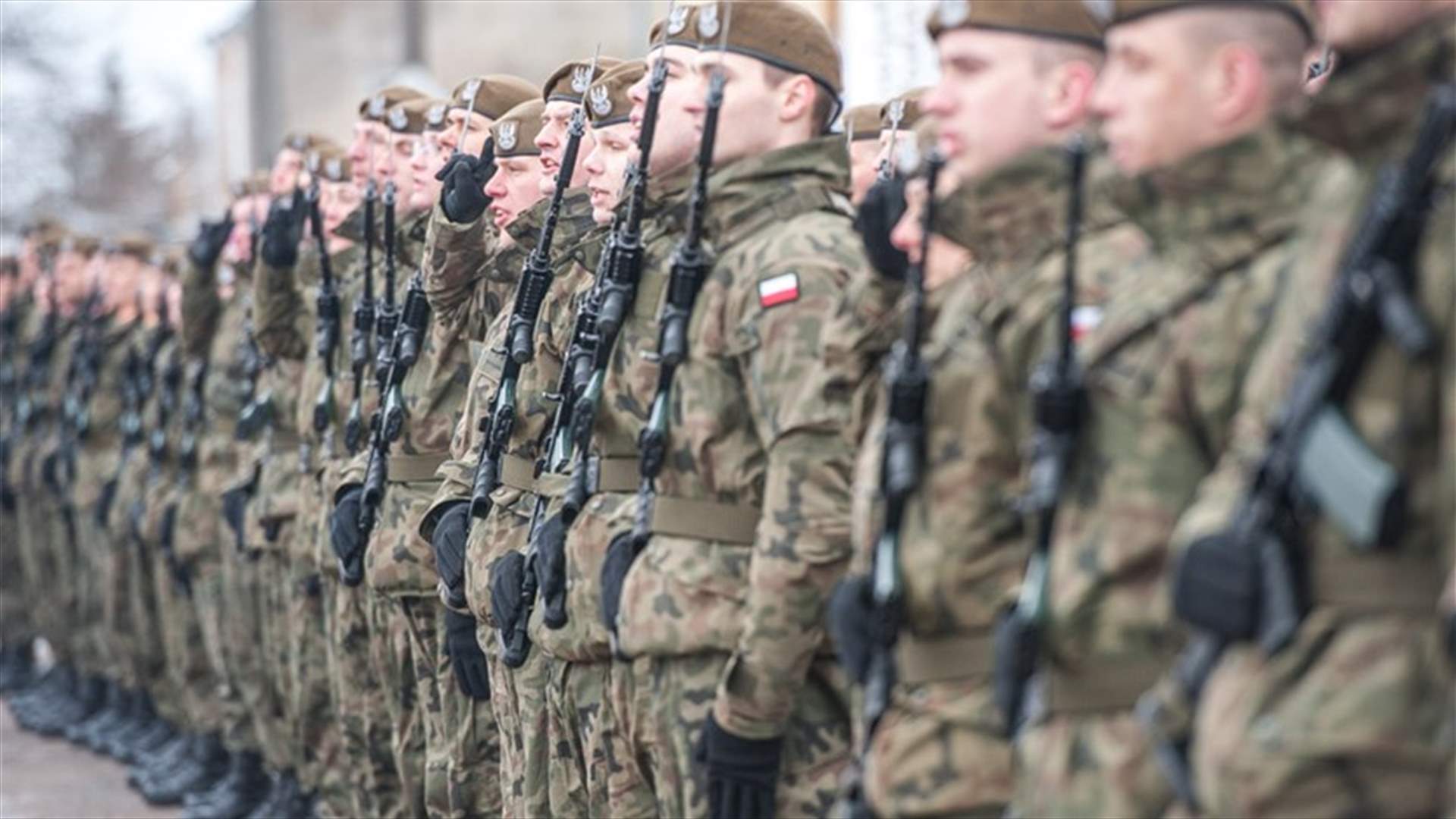 US military equipment arrives in Polish port