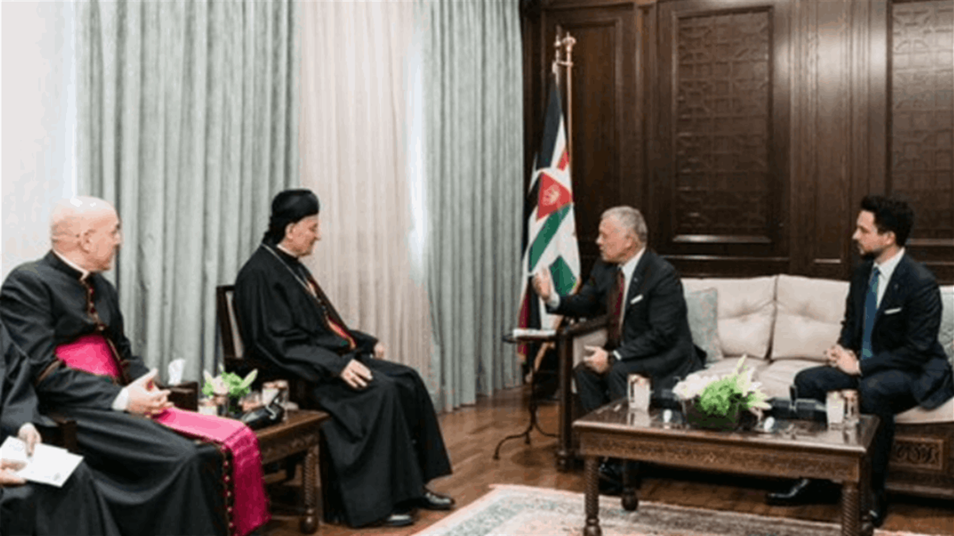 العاهل الاردني التقى الراعي: نؤكد وقوف الأردن ودعمه المستمر للبنان في جهوده لتخطي الأزمات