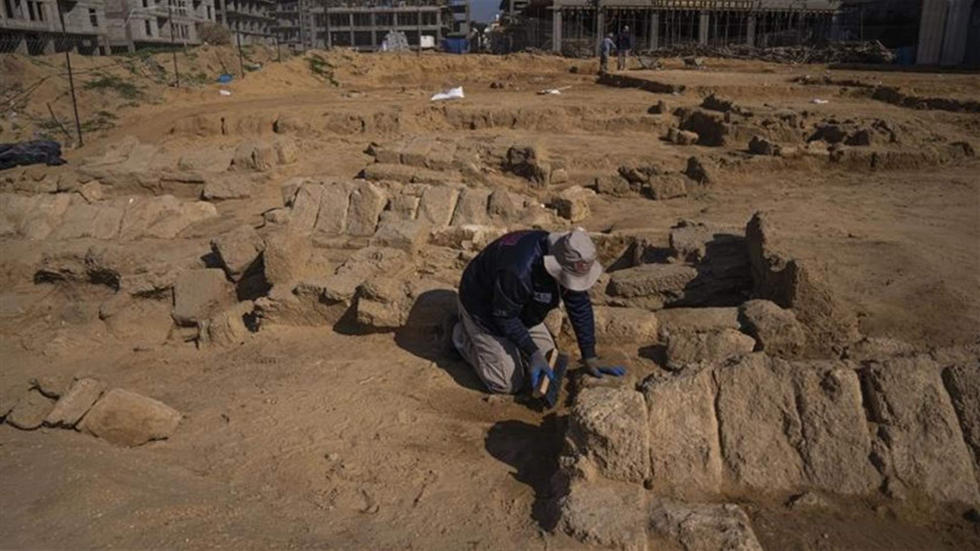 Gaza authorities discover over 60 Roman era graves