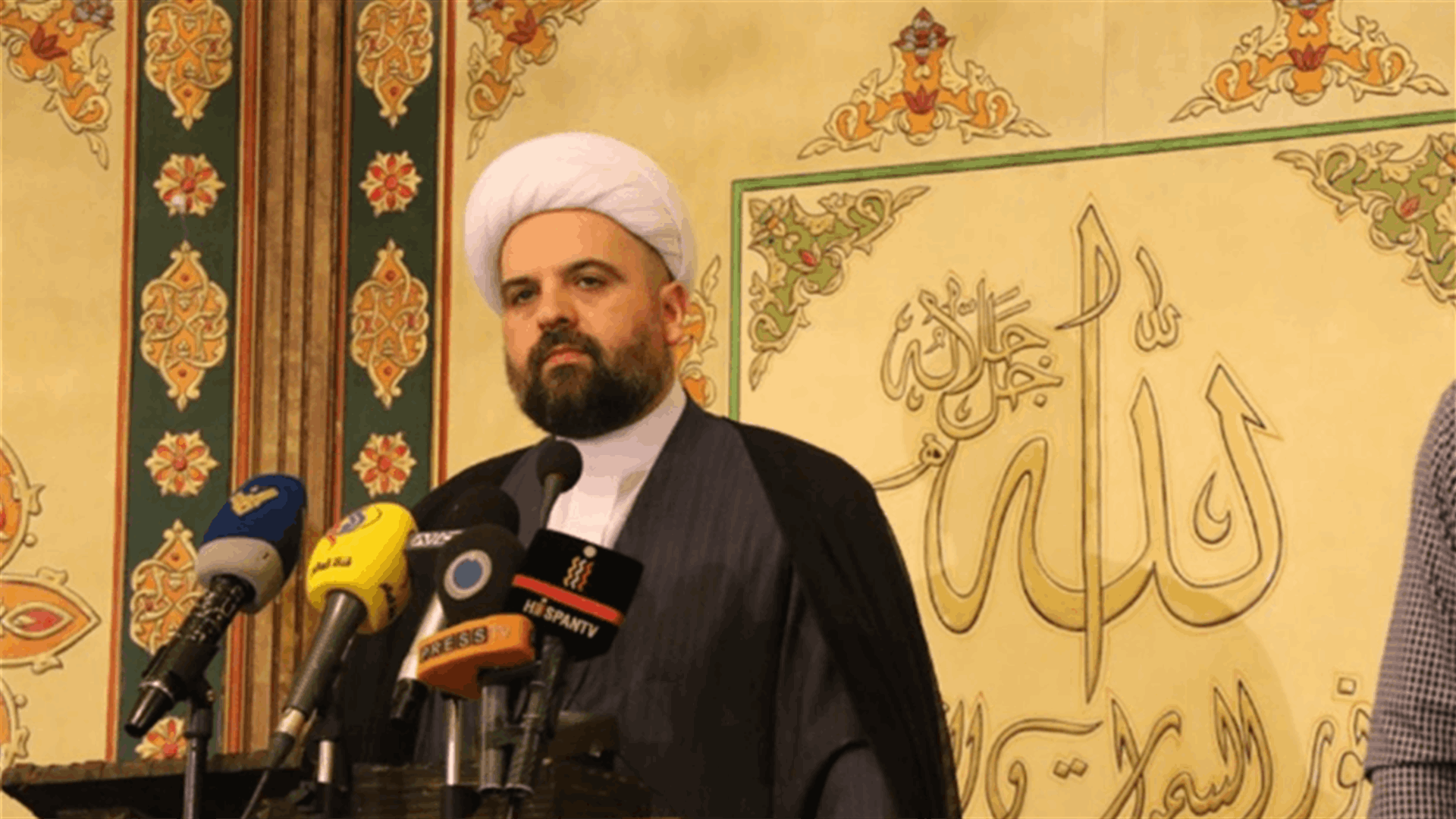 قبلان: ما نريده موجة حوار لا قطيعة لأن مصير البلد على حافة الهاوية