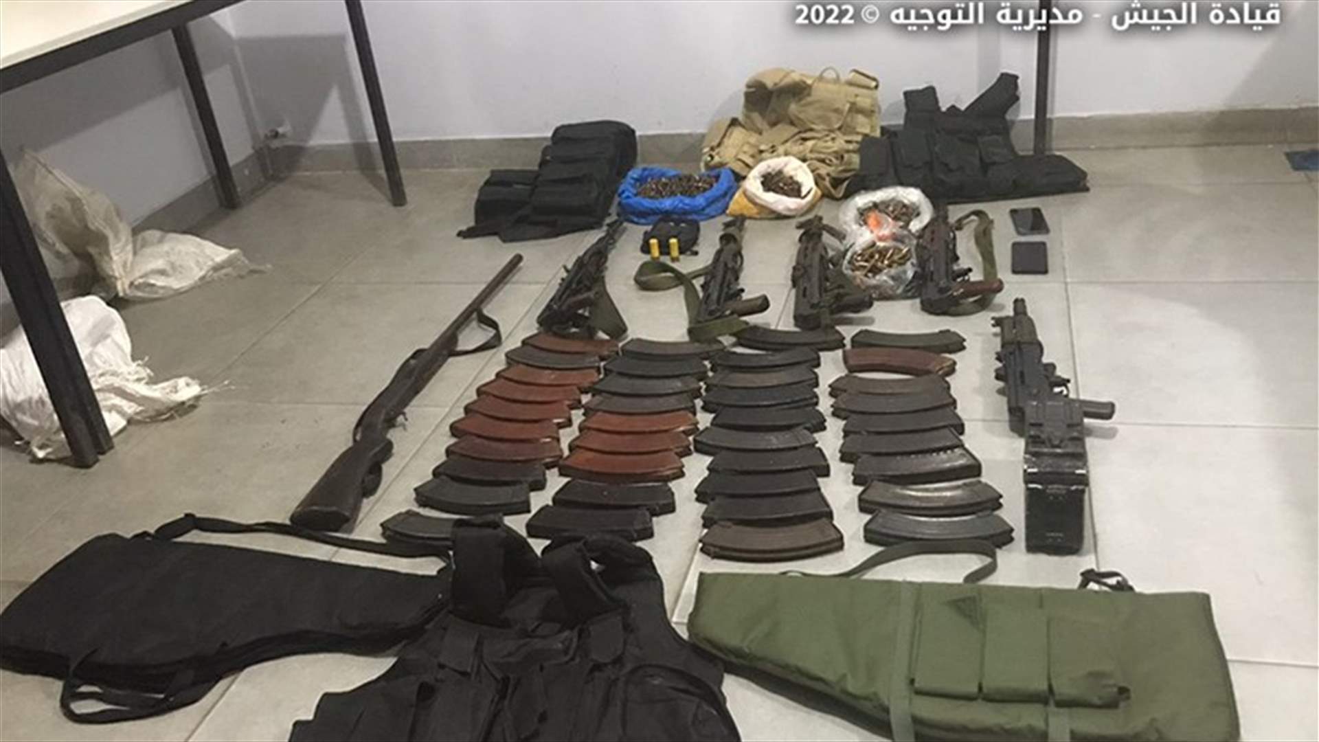 عمليات دهم وتوقيف شخصين وضبط ممنوعات في البقاع والشمال