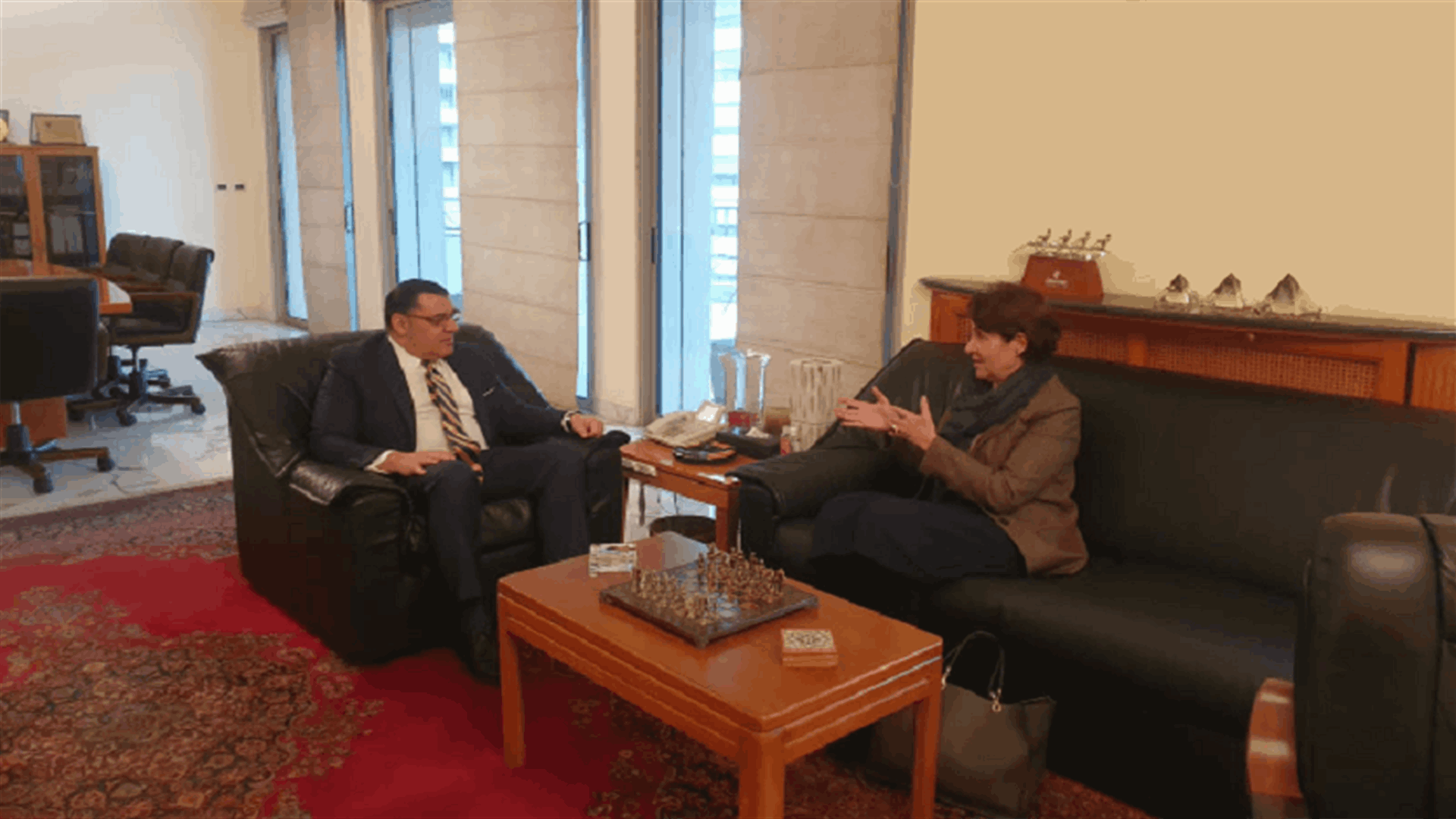 السفير المصري التقى السفيرة الفرنسية أمس... وهذا ما كشفته مصادر دبلوماسية لـ&quot;الجمهورية&quot;