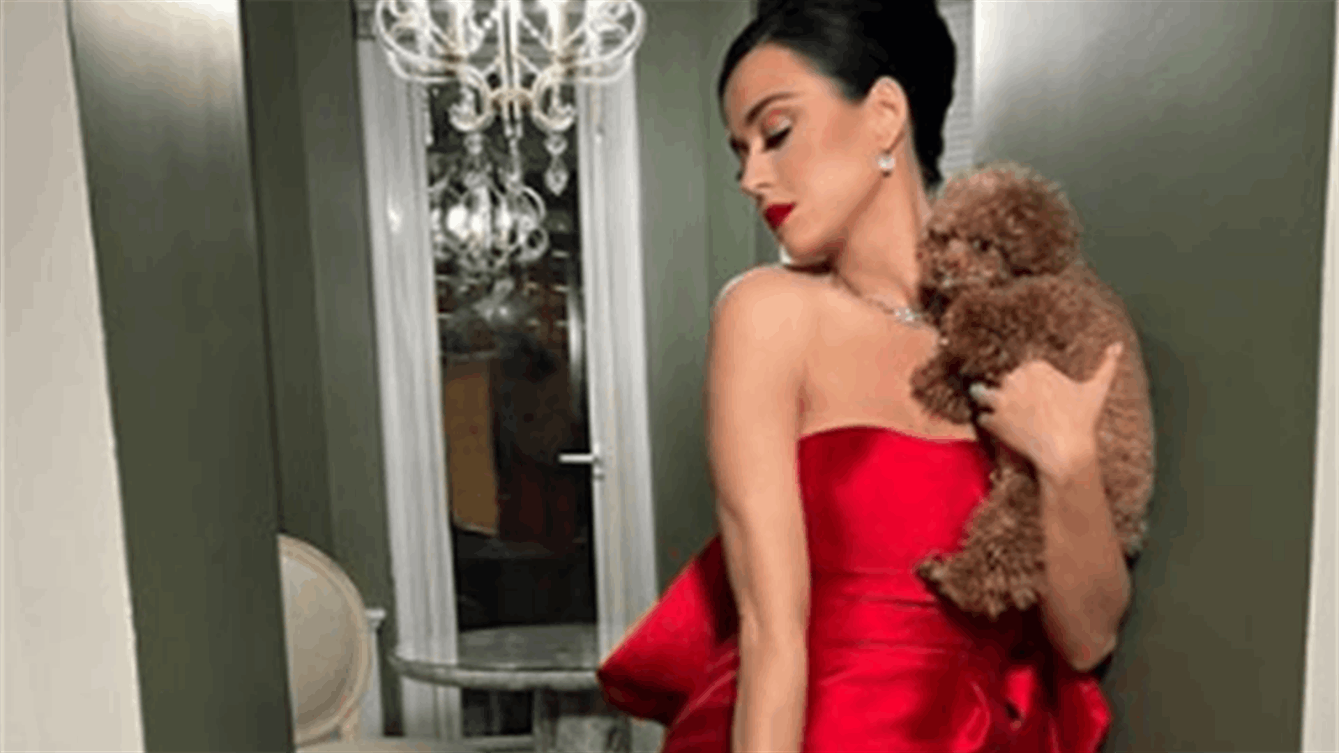 Katy Perry displays festive look with jewelry made by Lebanese Samer Halimeh