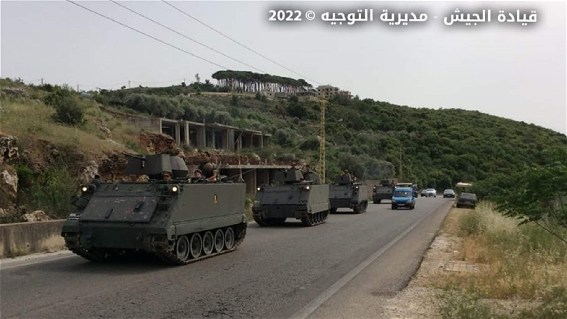الجيش: حصيلة التدابير الأمنية خلال شهر تشرين الثاني المنصرم