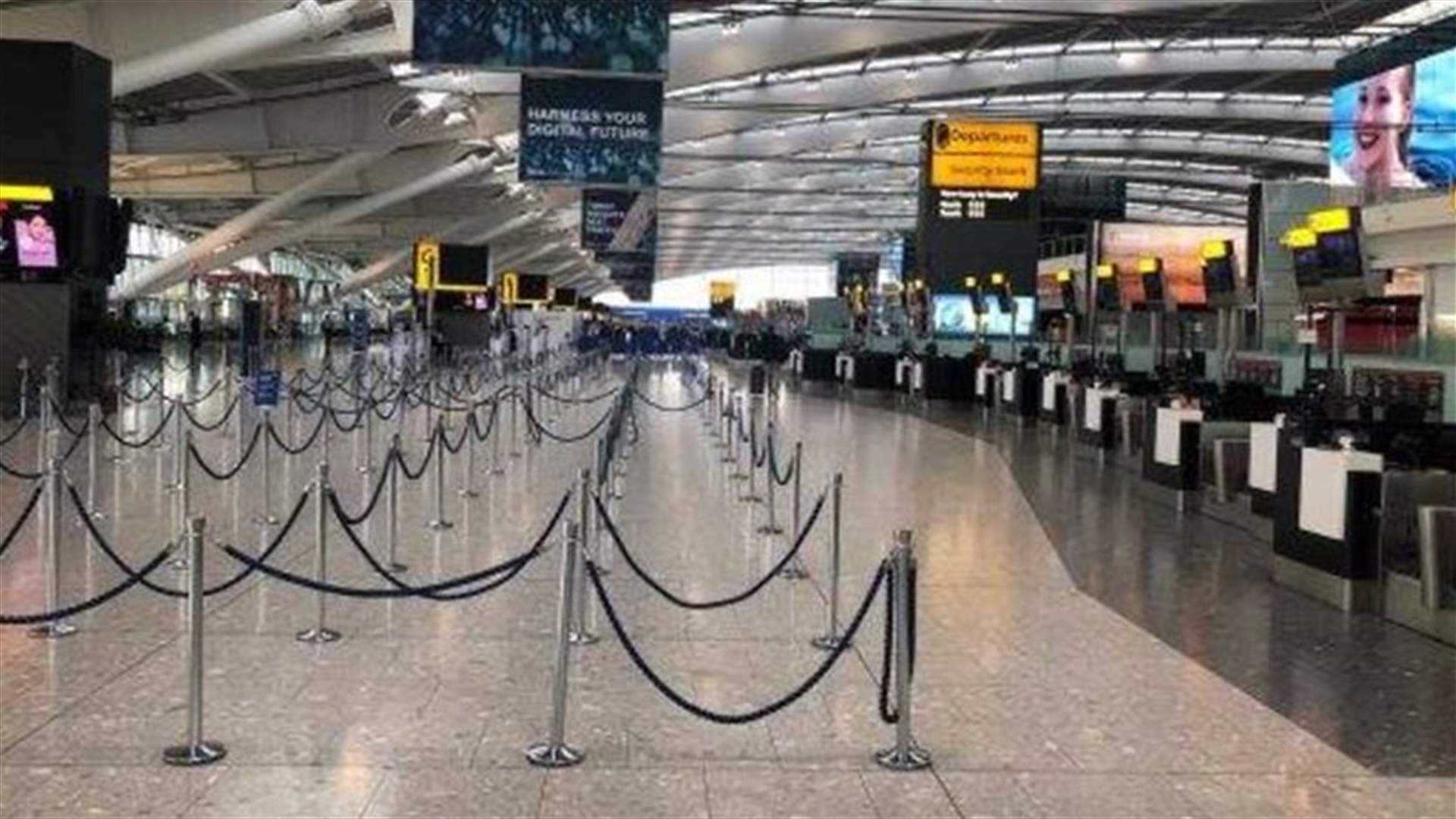 إضراب موظفي الجوازات في مطارات بريطانيا