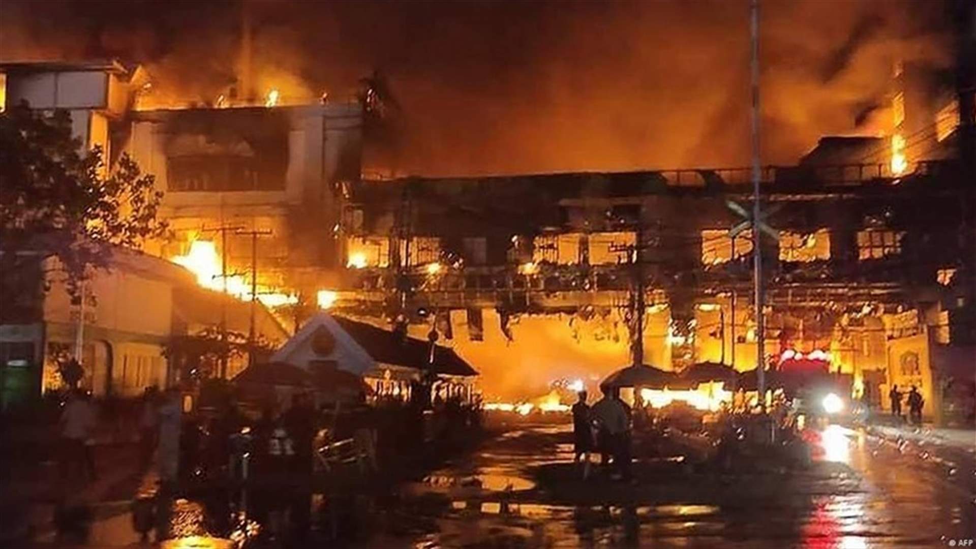 قتلى وجرحى في حريق فندق وكازينو في كمبوديا