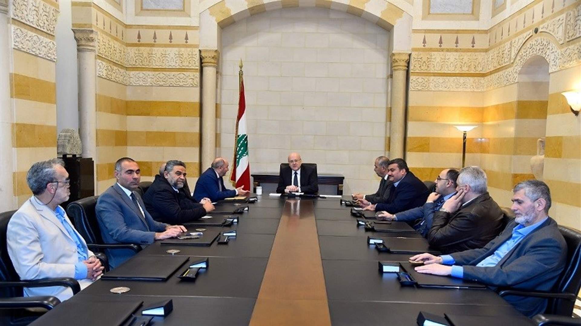 ميقاتي عرض مع الأسمر الإجراءات الضريبية والتقى سفير اليابان وبدران