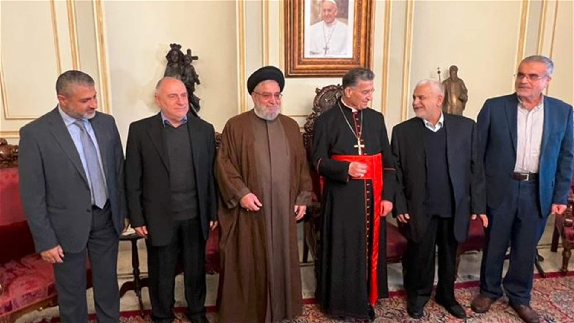 Hezbollah delegation visits Rai, stresses need to hasten presidential election