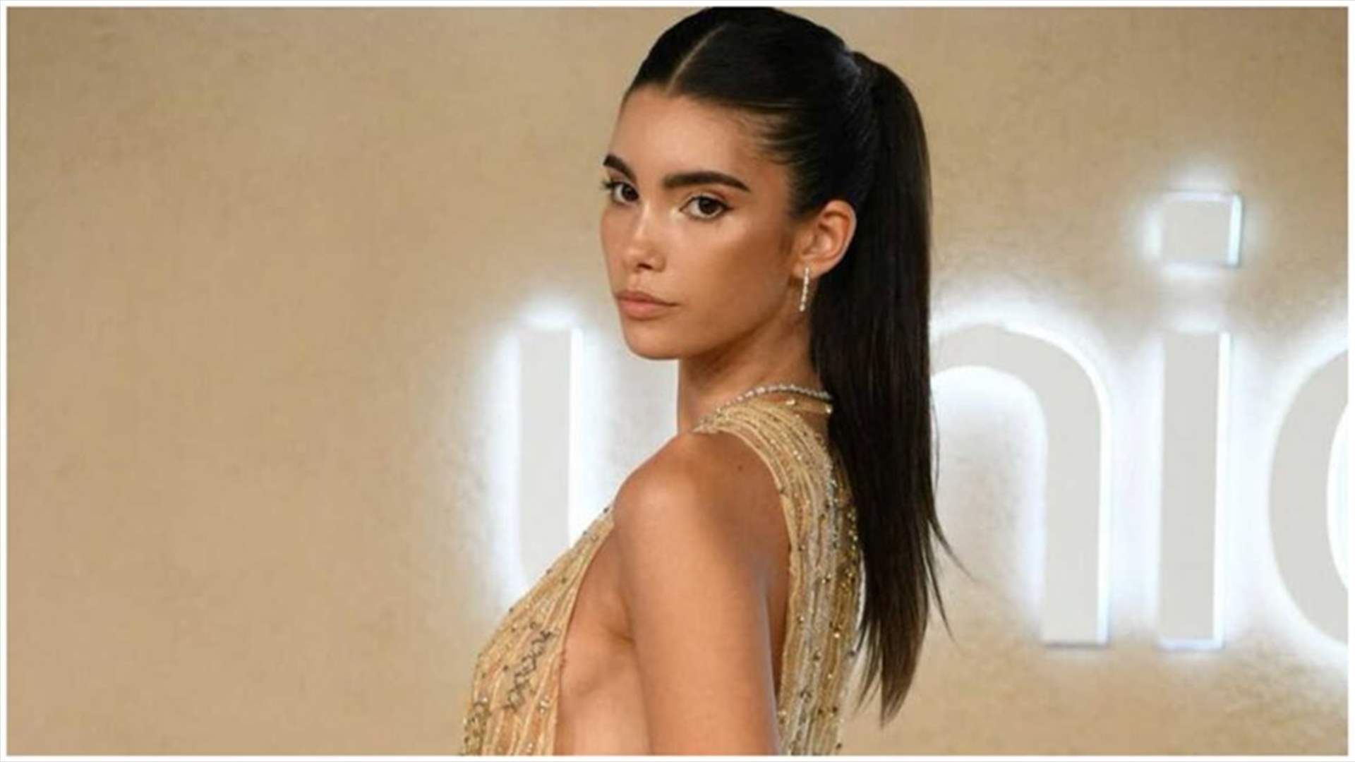 Brazilian model Cindy Mello dons Lebanese brand Georges Chakra