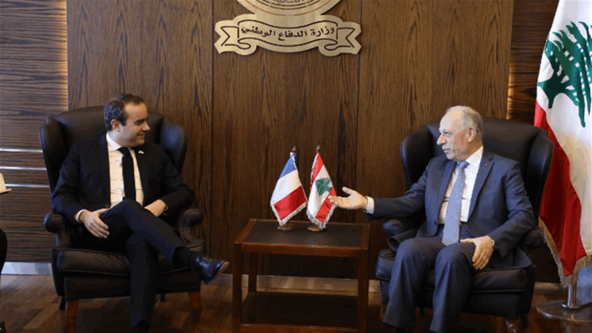وزير الدفاع التقى نظيره الفرنسي ورسالة دعم للقوات المسلحة اللبنانية