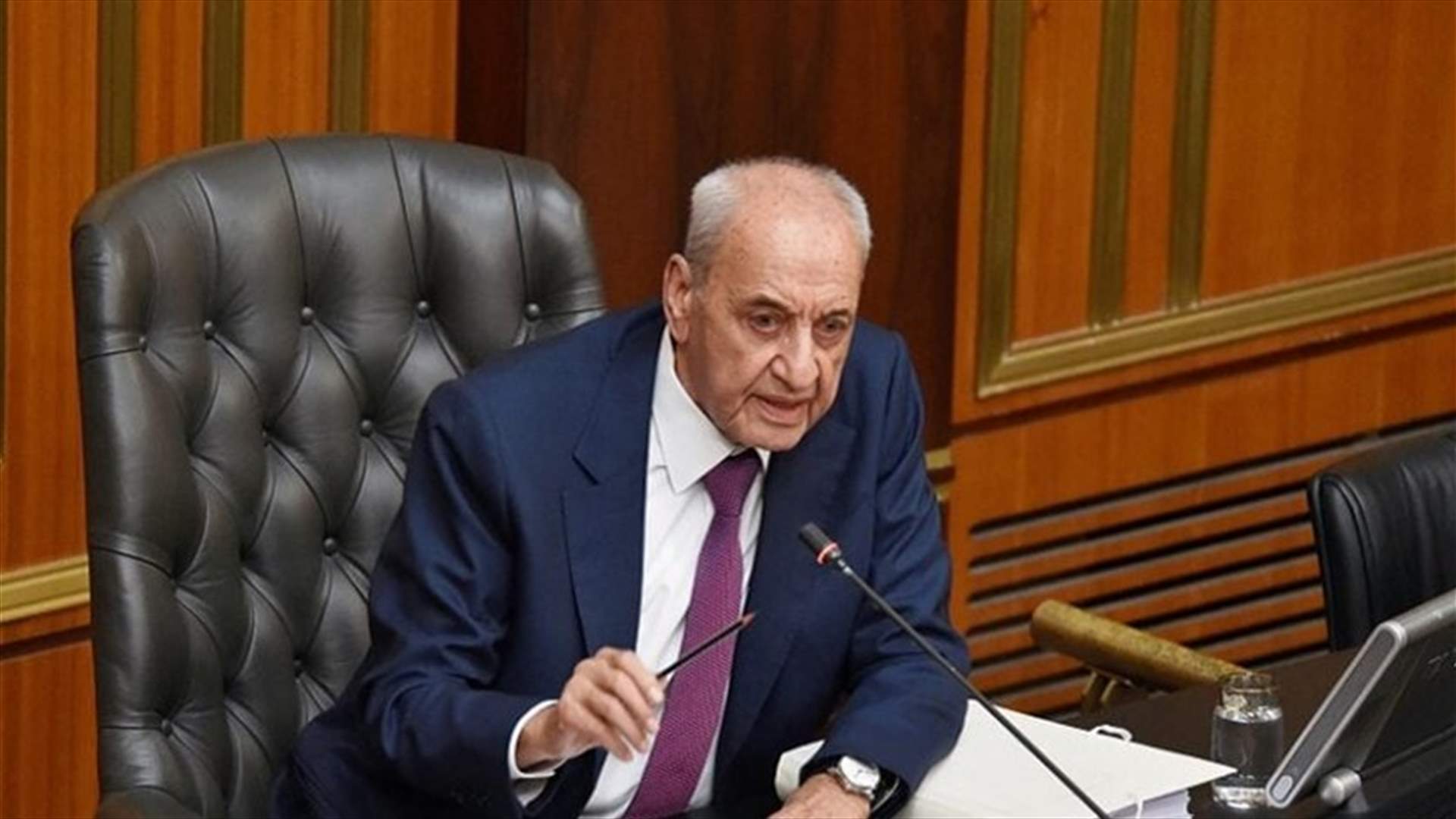 بري يدعو اللجان المشتركة الى جلسة الخميس المقبل