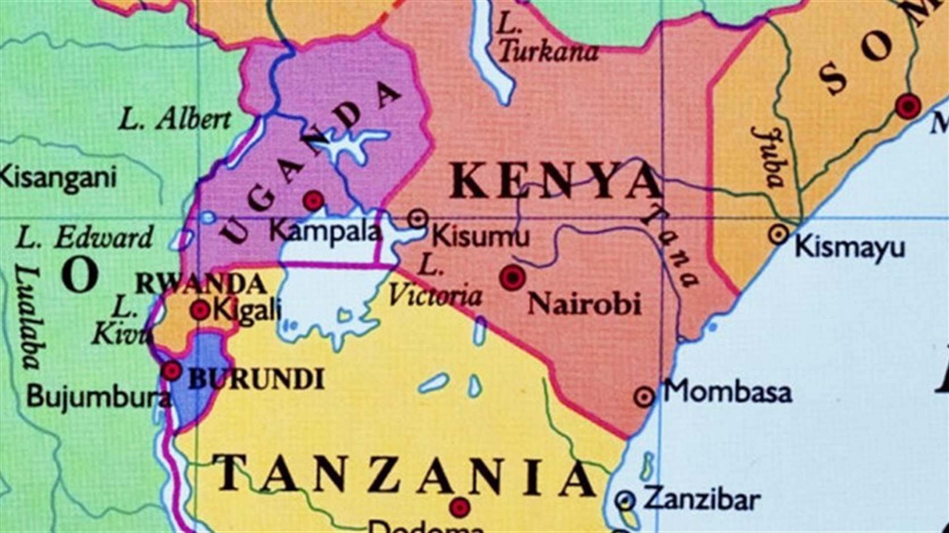 قتلى في حادث تحطم حافلة على الحدود الكينية الأوغندية