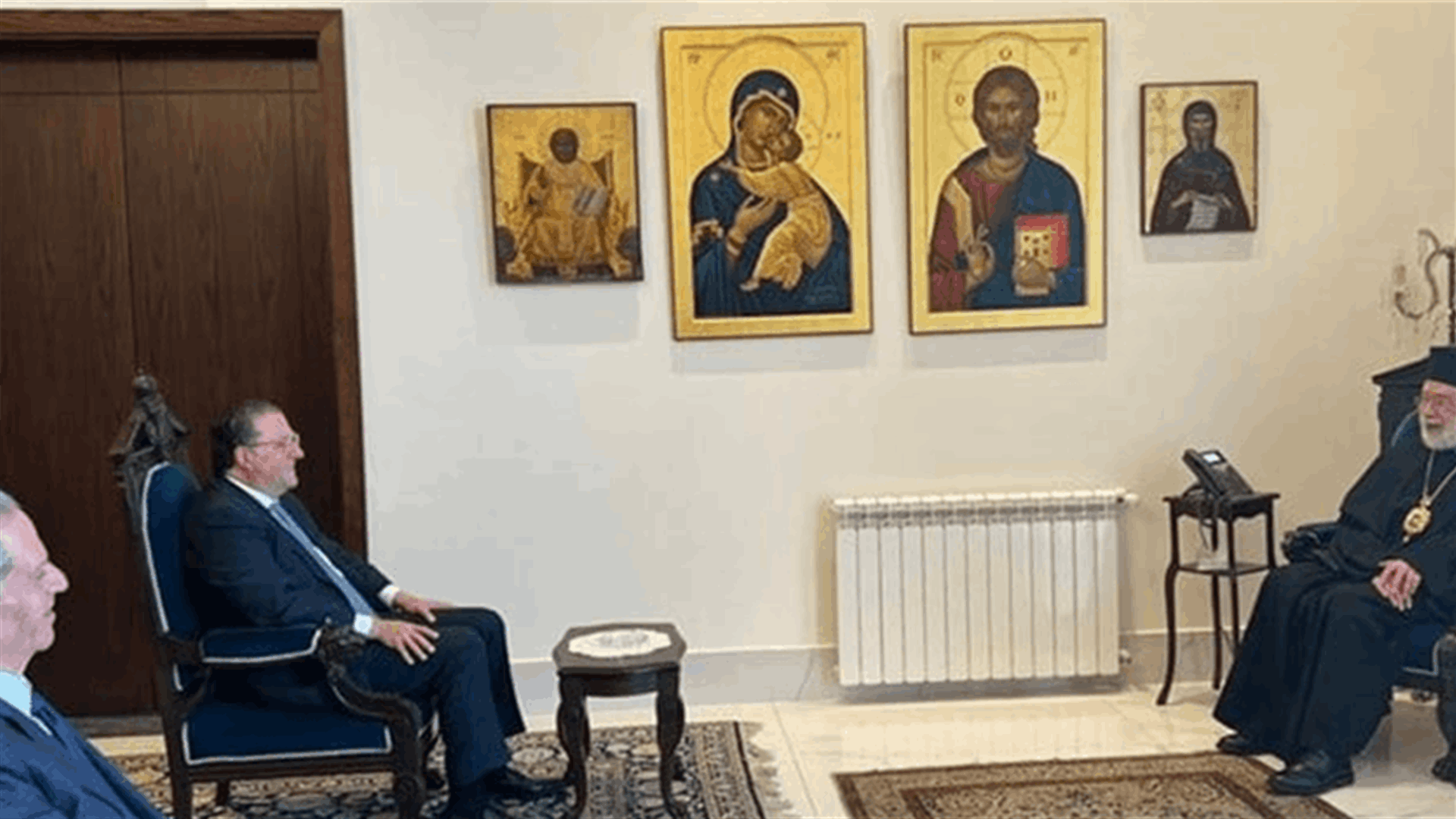 شقير خلال زيارته المطران عوده: البقاء بالفراغ جريمة كبيرة.. وبداية الاستقرار بانتخاب رئيس للجمهورية