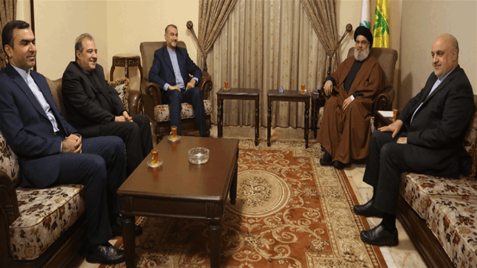 نصر الله إستقبل وزير خارجية ايران... وهذا ما جرى عرضه