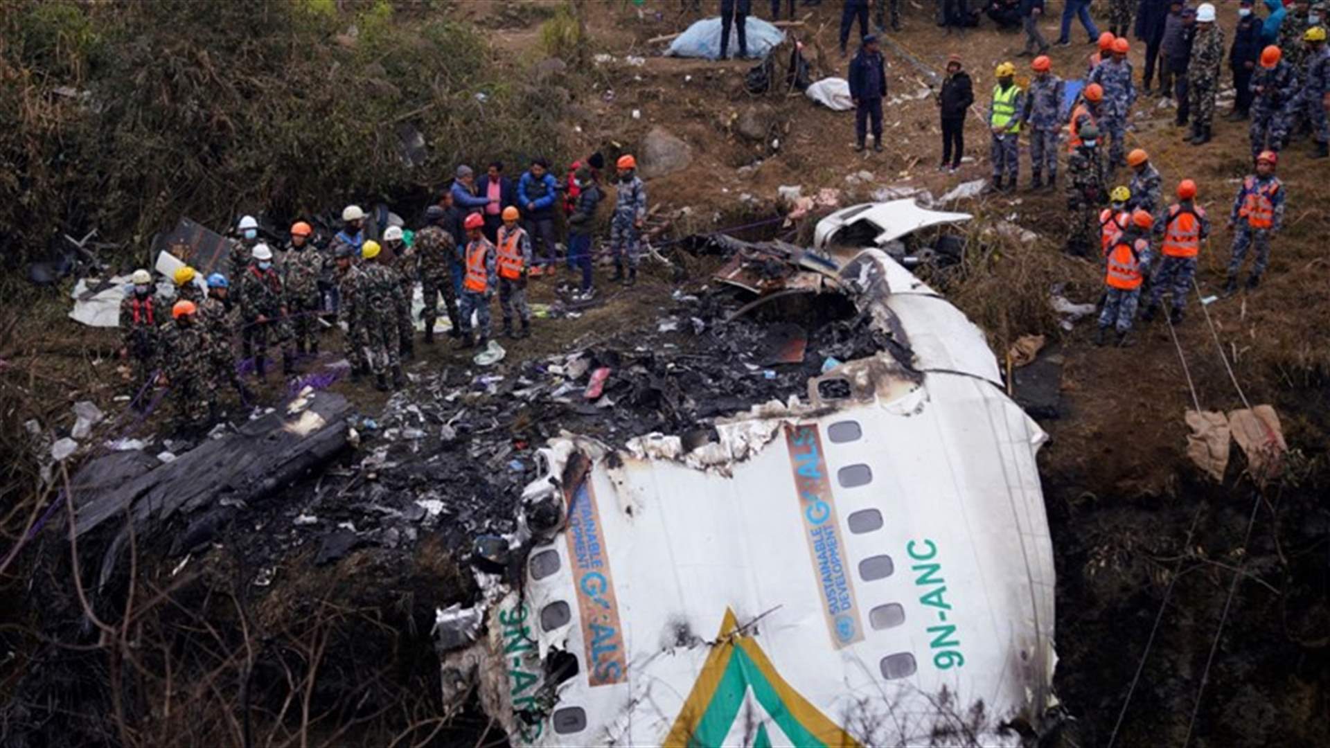 الأمل بالعثور على ناجين في حادث تحطم الطائرة في النيبال معدوم