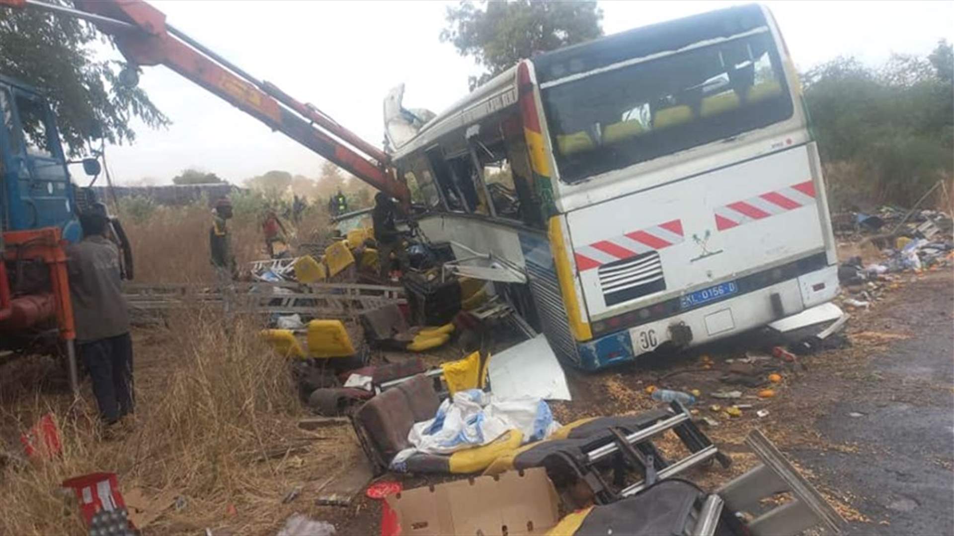 19 قتيلا في حادث اصطدام بين حافلة وشاحنة في السنغال