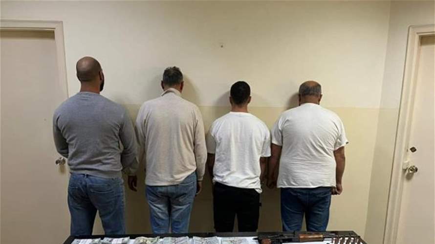 بعد قيامه بسرقة مبلغ مليوني دولار وتواريه عن الأنظار عدّة أشهر... شعبة المعلومات توقفه وأشخاص أخرين
