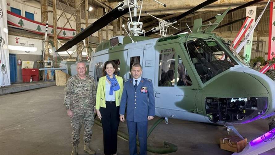 US delivers three brand-new Huey II helicopters worth $24 mln to LAF