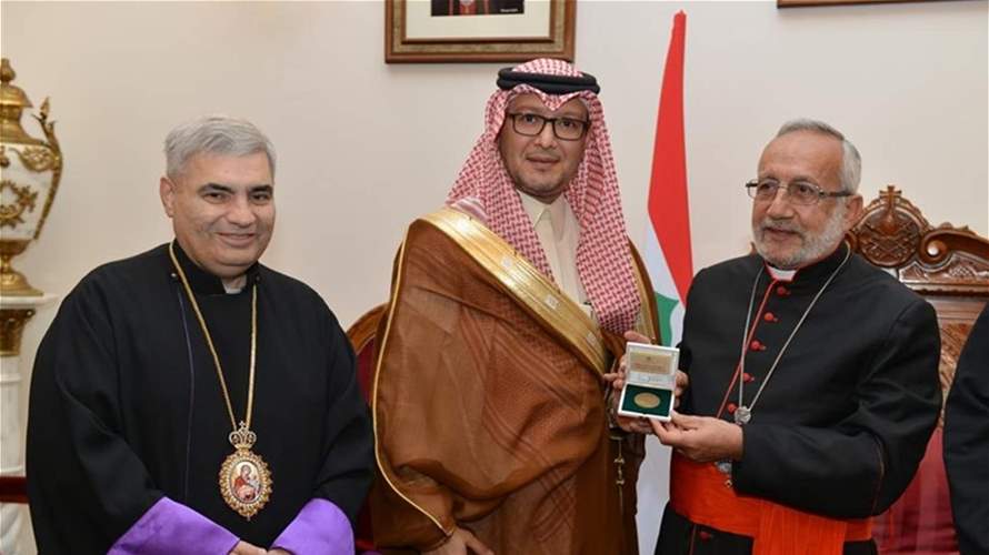 معايدة من البخاري إلى بطريرك الارمن الكاثوليك