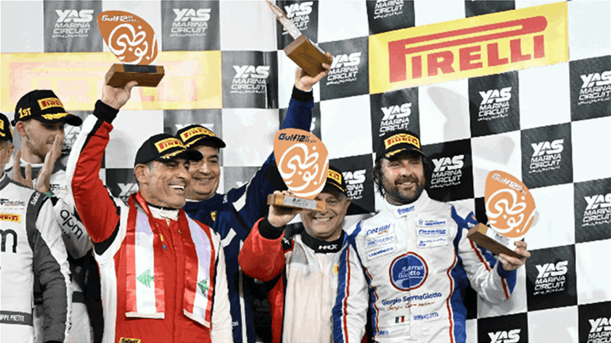 Lebanese Tani Hanna finished 3rd place in the Gulf 12 Hours Endurance Race