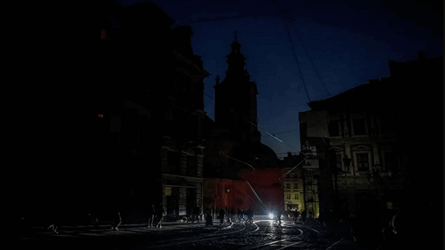 مدينة لفيف الأوكرانية محرومة من الكهرباء بنسبة 90 %