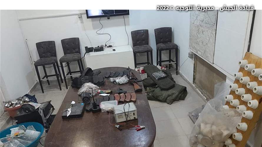 الجيش: توقيف مطلوب وعمليات دهم في منطقة بعلبك-الهرمل