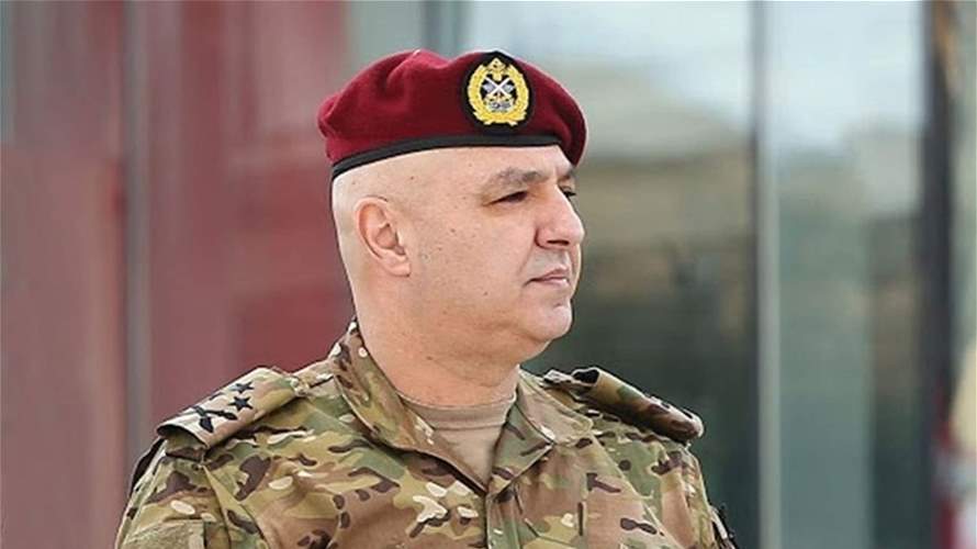 زيارة قائد الجيش إلى قطر تكللت بالنجاح... 100 دولار لكل عسكري (نداء الوطن)