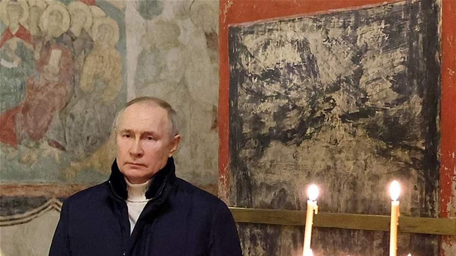Putin praises Russian Orthodox Church for backing troops in Ukraine