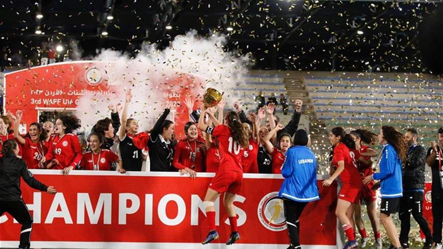Lebanon's national team crowned WAFF U-16 Championship title