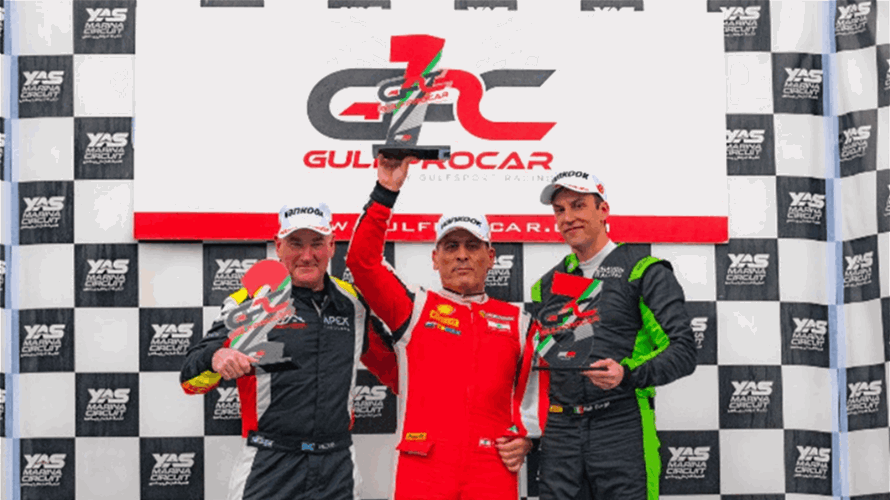 Lebanese driver Tani Hanna wins in Abu Dhabi