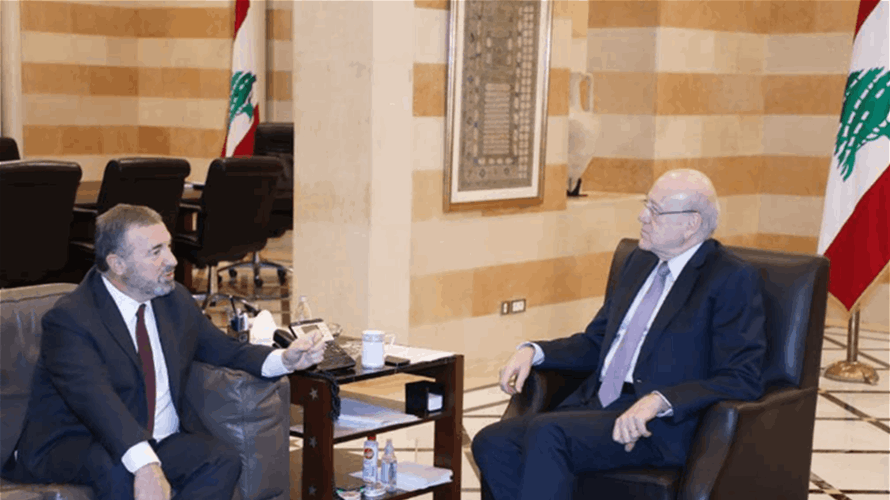 ميقاتي بحث وكاريه في مشاريع البنك الدولي في لبنان من بينها مساعدات لقطاع التعليم