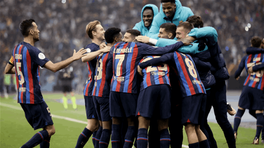 Barcelona ease to 3-1 victory over Real Madrid to win Super Cup
