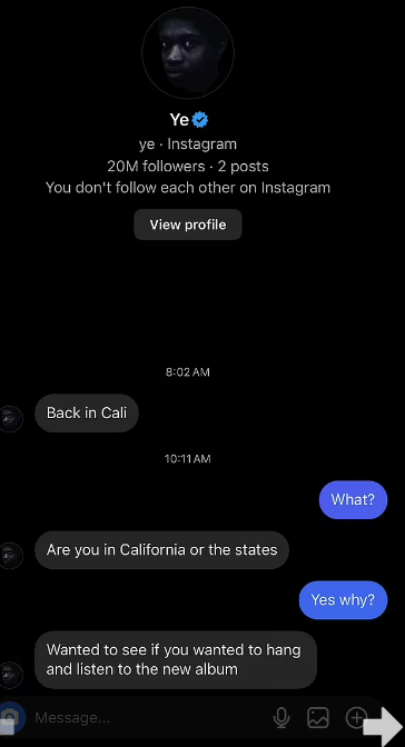 عارضة أزياء عشرينية تتهم كاني ويست بمحاولته خيانة زوجته معها: طلب مني التسكع وهذا ما حصل !