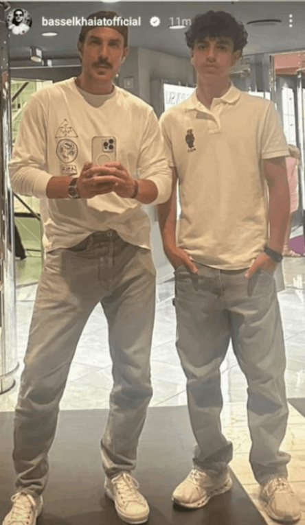 ابن باسل خياط يخطف أنظار المتابعين... هل يشبه والده؟ (صورة)