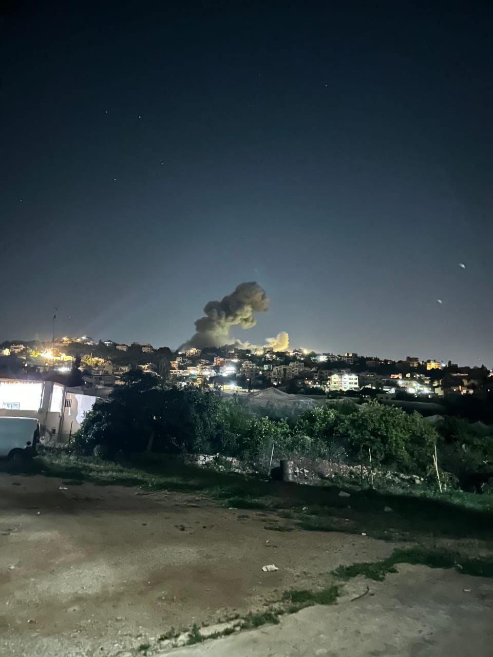 غارة اسرائيلية على منزل ببلدة ياطر وغارة ثانية على منزل في حي المشاع بين بلدتي مجدل زون والمنصوري