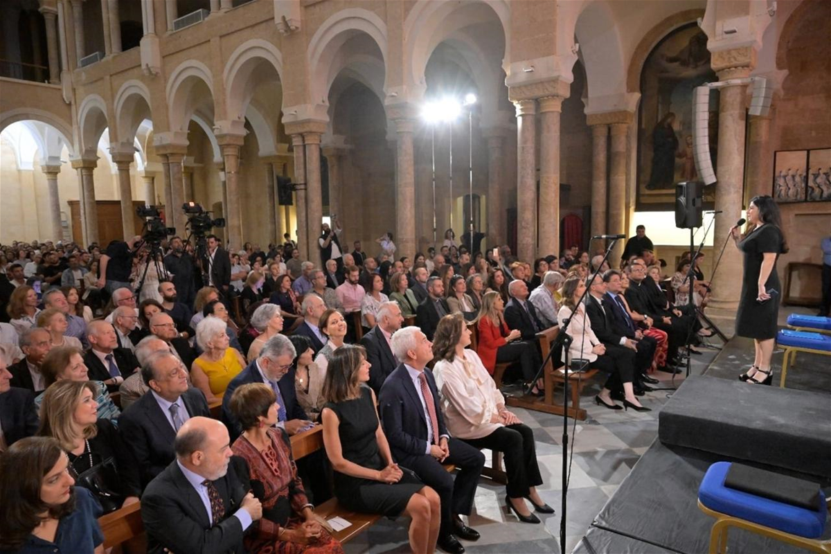 تحفة روسيني الخالدة القداس الصغير المهيب ... في حفلة للأوركسترا الفلهارمونية وجوقة الجامعة الأنطونية برعاية ميقاتي (صور)