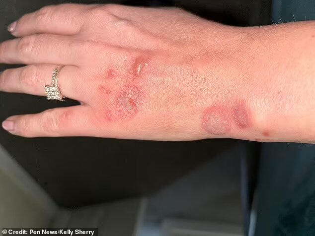 ما أصابها كان صادما... لن تصدقوا كيف أصبحت يدها والسبب نبتة خطيرة؟! (صور)