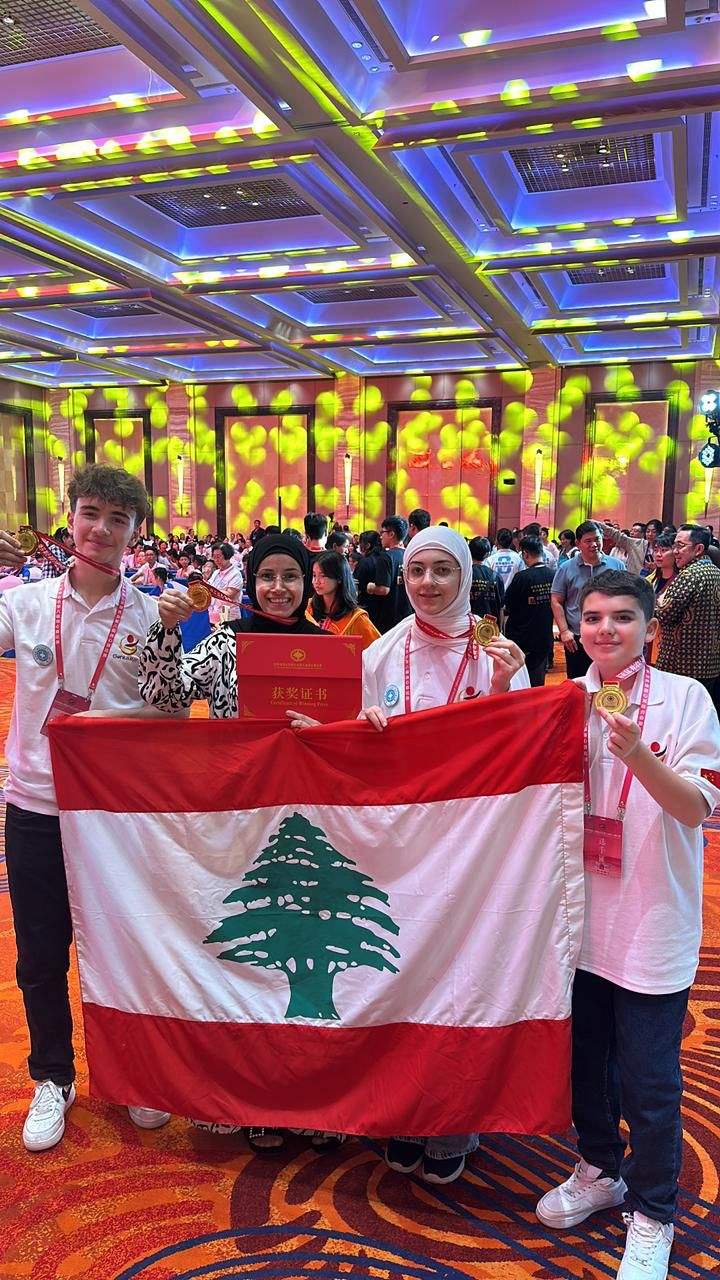 ست ميداليات ذهبية وفضيتان للبنان بمسابقة أبطال العالم بالحساب الذهني والأسرع بالحساب الفوري بالصين