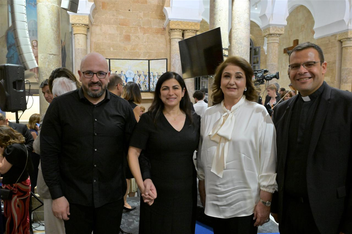 تحفة روسيني الخالدة القداس الصغير المهيب ... في حفلة للأوركسترا الفلهارمونية وجوقة الجامعة الأنطونية برعاية ميقاتي (صور)