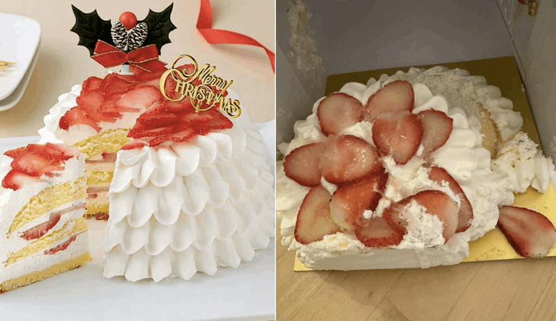 فضيحة قوالب الحلوى الميلادية المنهارة تثير ضجة في اليابان... وهذا ما أعلنته سلسلة المتاجر المصدرة! (صور)