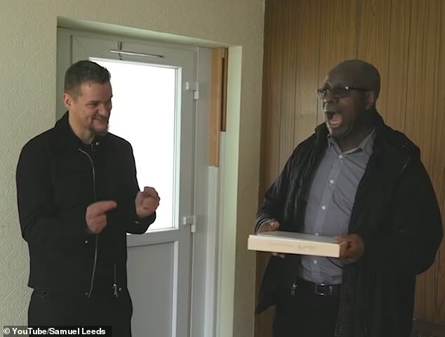 مستثمر عقاري يفاجئ أهل زوجته بهدية استثنائية وغير متوقعة... وسط ردود فعل مؤثرة للغاية! (فيديو)