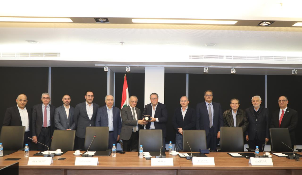 الهيئات الإقتصادية ناقشت مع كريدية سبل إستدامة وتطوير قطاعي الإتصالات والإنترنت في لبنان