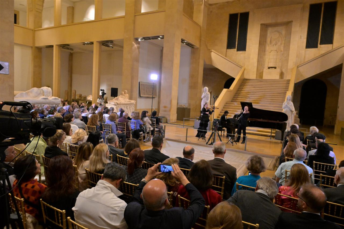 موسيقى الحجرة الراقية والملهمة في المتحف الوطني بدعوة من الكونسرفتوار الوطني (صور)