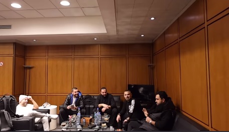 سعد رمضان ونادر الأتات في ألمانيا... لقطات من مطار بيروت وصولا إلى ايسين