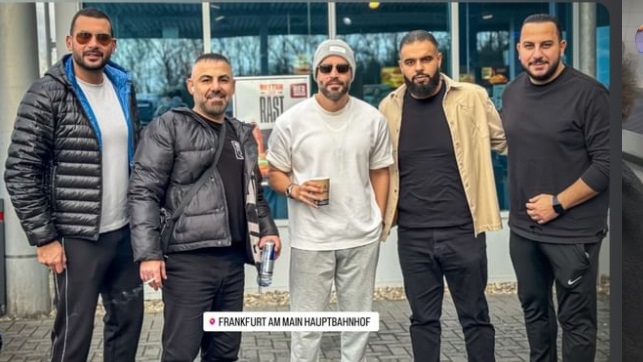 سعد رمضان ونادر الأتات في ألمانيا... لقطات من مطار بيروت وصولا إلى ايسين