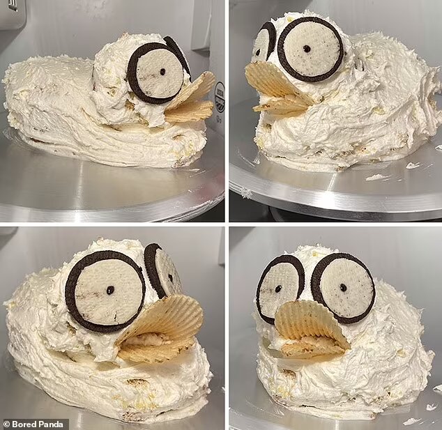 إخفاقات طريفة ومضحكة أثناء تحضير قوالب الحلوى... إليكم هذه المجموعة من الصور الغريبة! (صور)