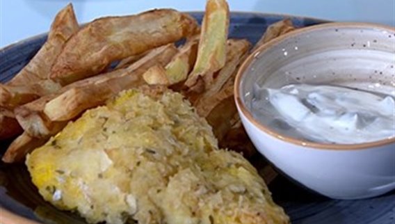 فقرة الطبخ مع تينا وازيريان – Fish and Chips 