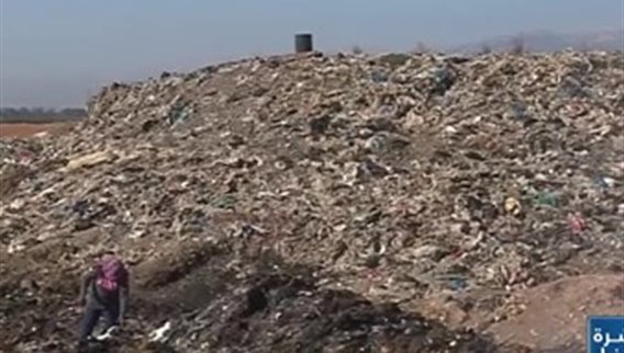 كارثة بيئية تخرج من معمل فرز النفايات في بر الياس
